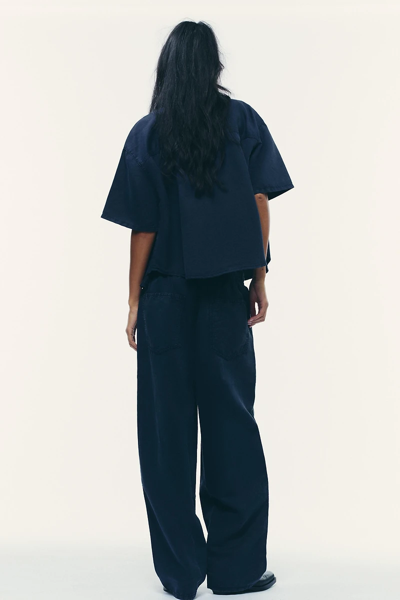 SEAMED JOGGER PANTS