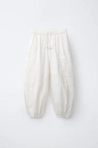 EMBROIDERED LACE BLOOMERS