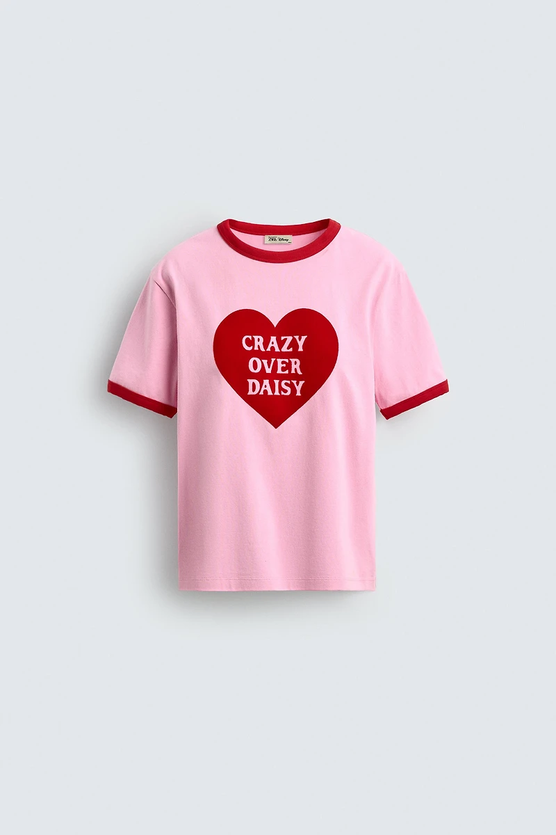 SLOGAN T-SHIRT HARRY LAMBERT FOR ZARA X DISNEY