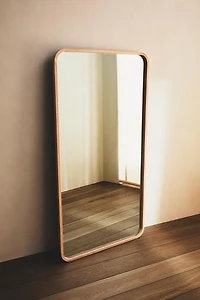 GRAND MIROIR RECTANGULAIRE CADRE ARRONDI