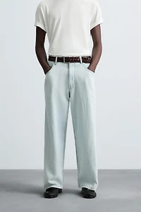 LIGHTWEIGHT LOOSE WIDE FIT JEANS