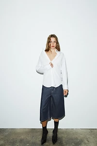 CHEMISE EN POPELINE