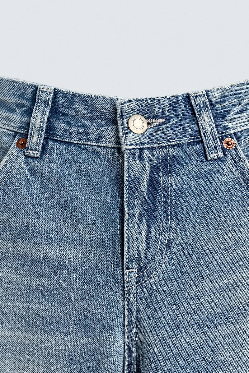 FLARE LOW-RISE JEANS HARRY LAMBERT FOR ZARA X DISNEY