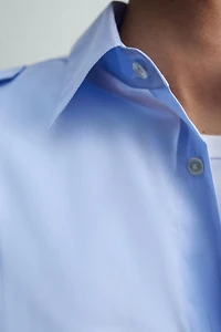 POCKET SHIRT WITH EPAULETS
