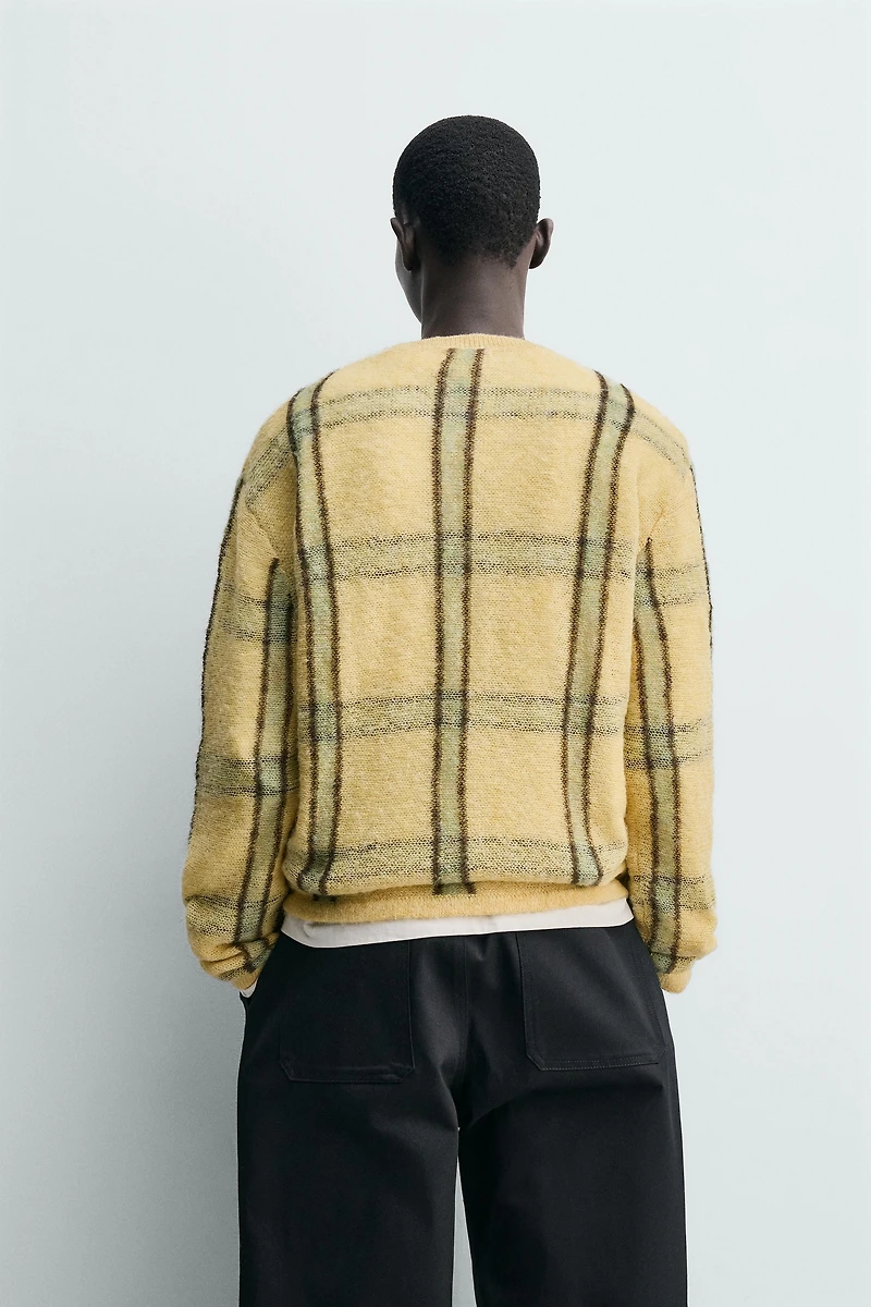 PULL EN JACQUARD RELAXED FIT À RAYURES