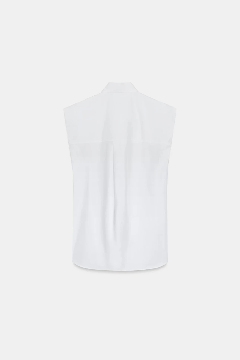 CHEMISE À RAYURES AVEC NŒUDS ZW COLLECTION