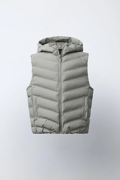 ULTRALIGHT WATER REPELLENT HOODIE VEST