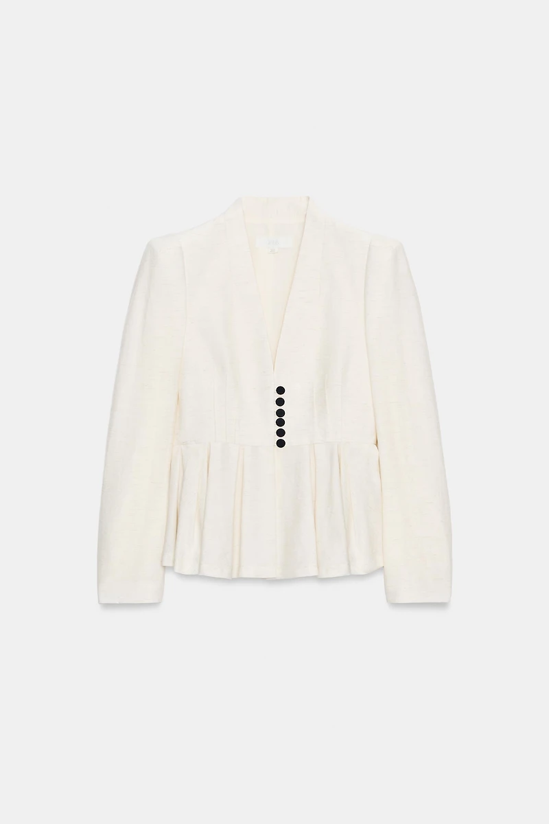 TAILORED SHOULDER PAD BLAZER