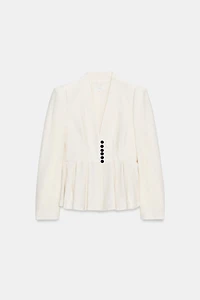 TAILORED SHOULDER PAD BLAZER
