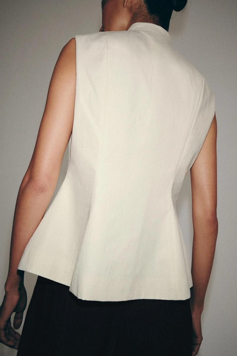 ZW COLLECTION TAILORED VEST
