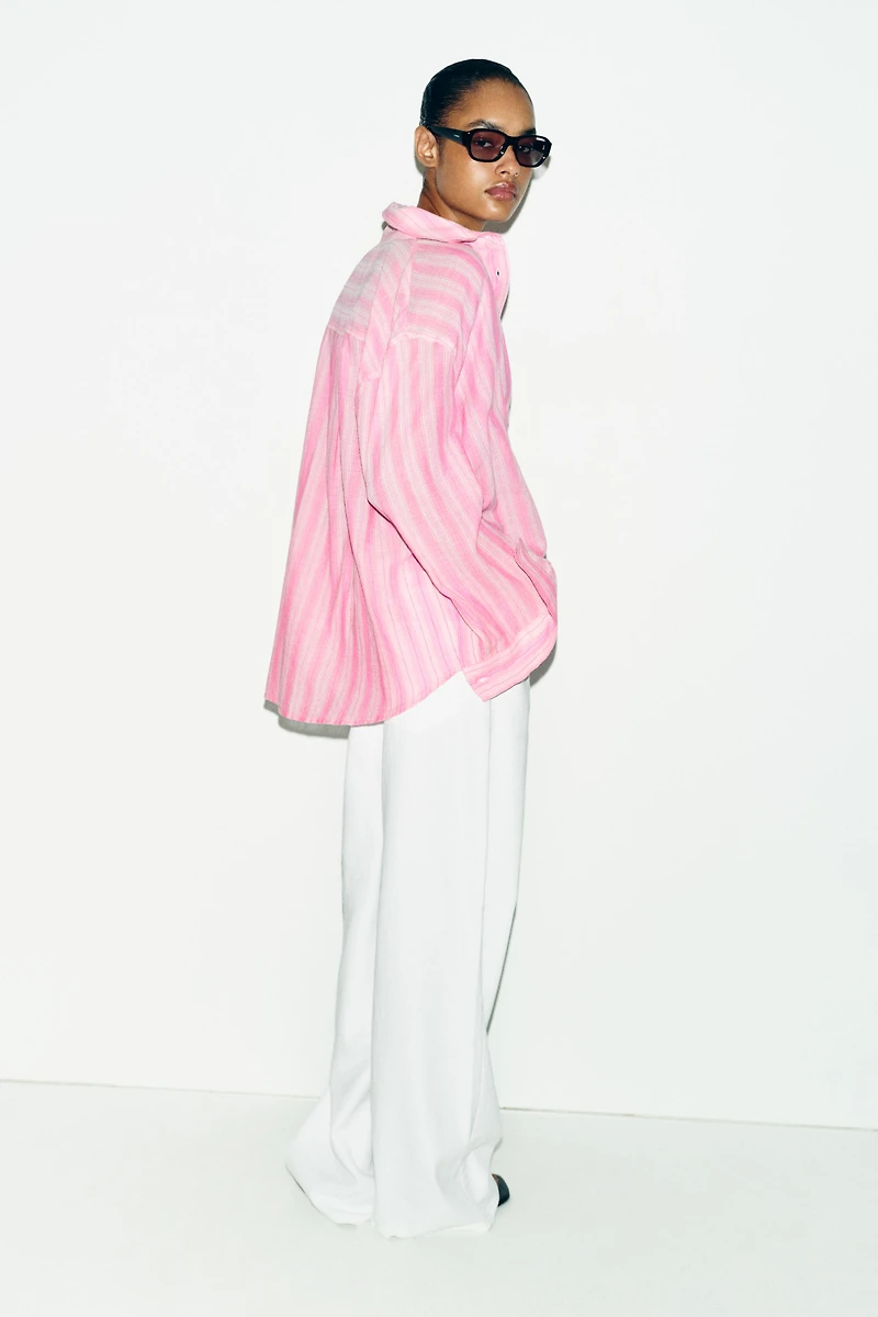 STRIPED VOLUME SHIRT