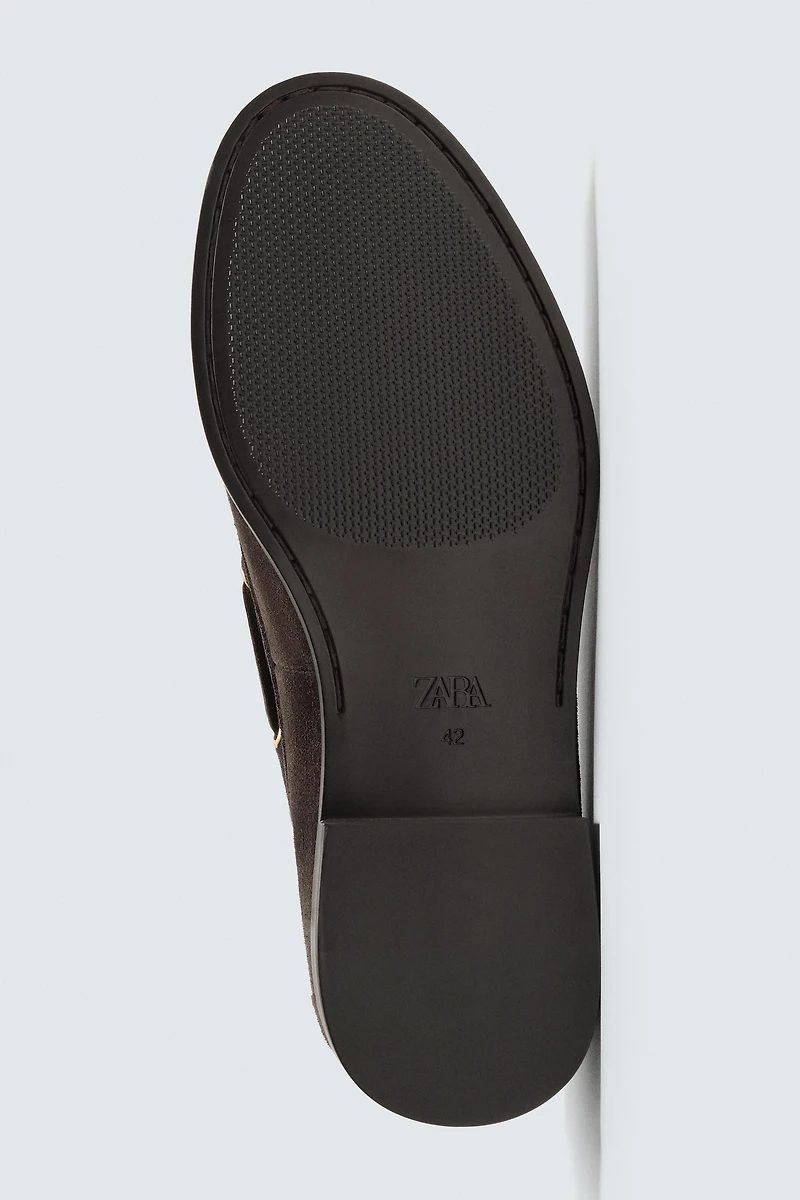 CHAMPION ® X ZARA LEATHER BOAT SHOES