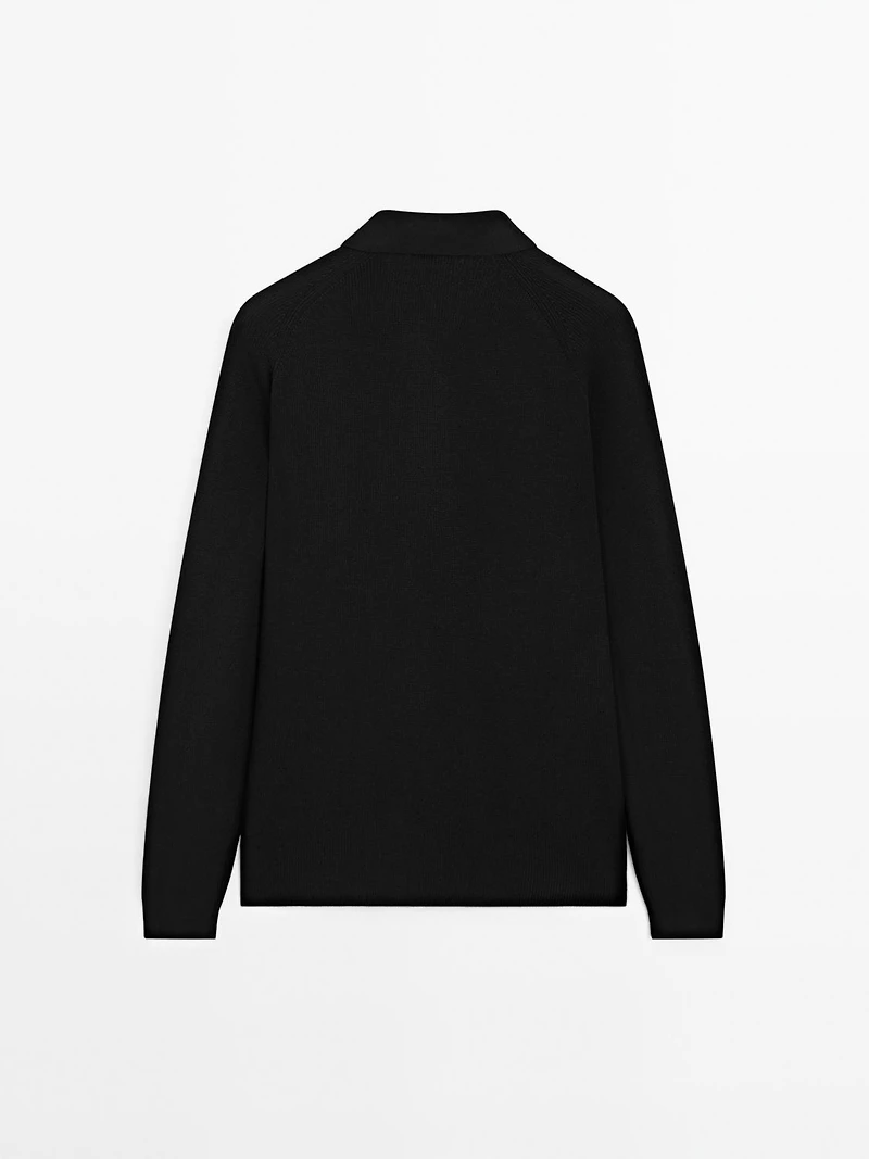 100% cotton knit cardigan