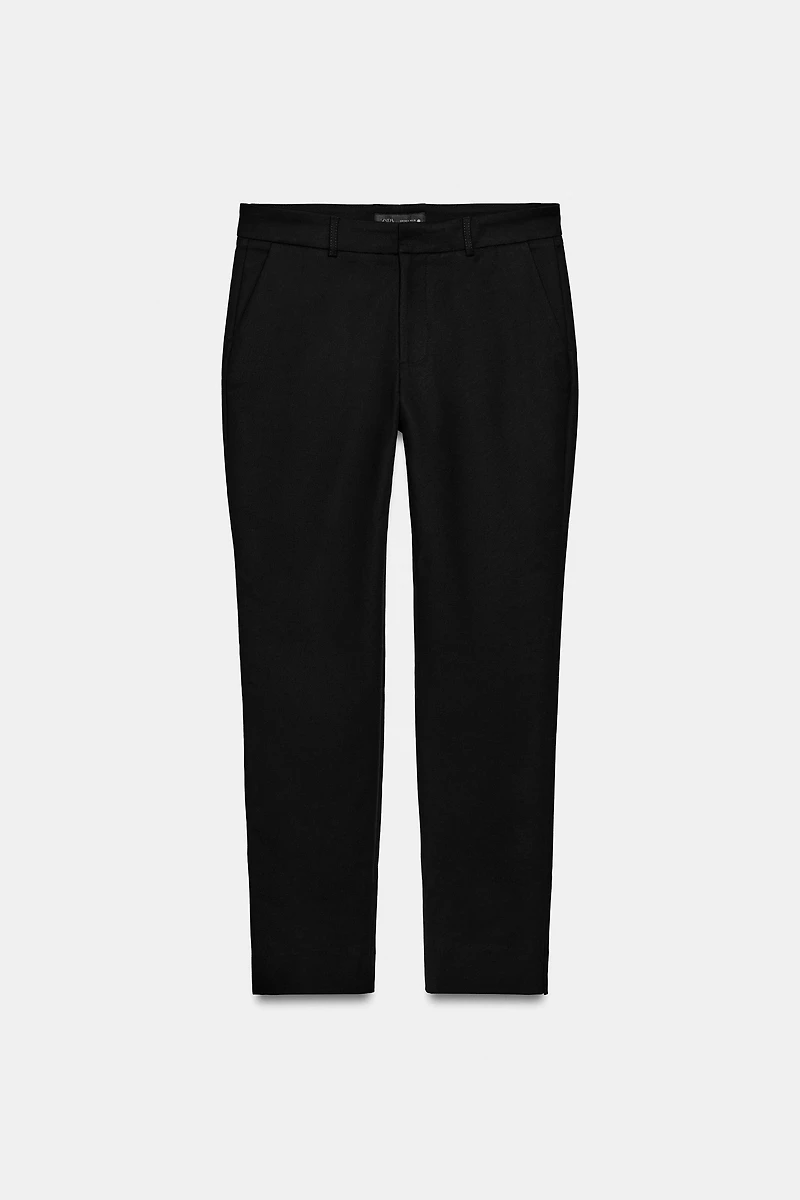ZW COLLECTION LOW-RISE CAPRI PANTS
