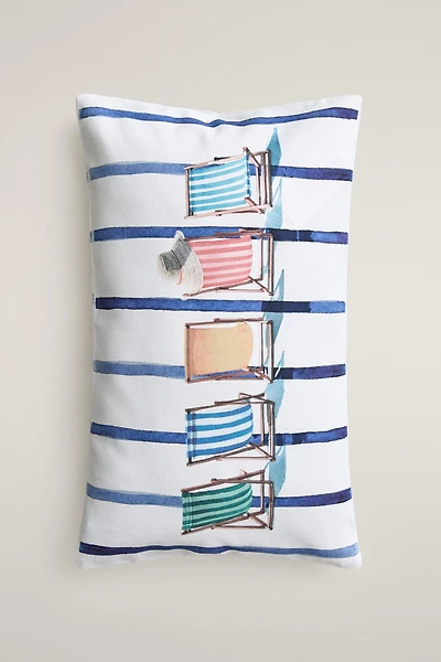 LOUNGE CHAIR THROW PILLOW COVER