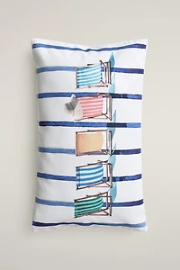 LOUNGE CHAIR THROW PILLOW COVER