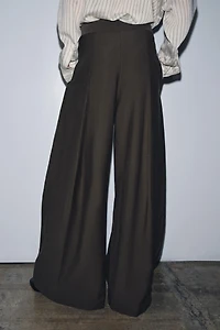 ZW COLLECTION FRONT PLEAT PANTS
