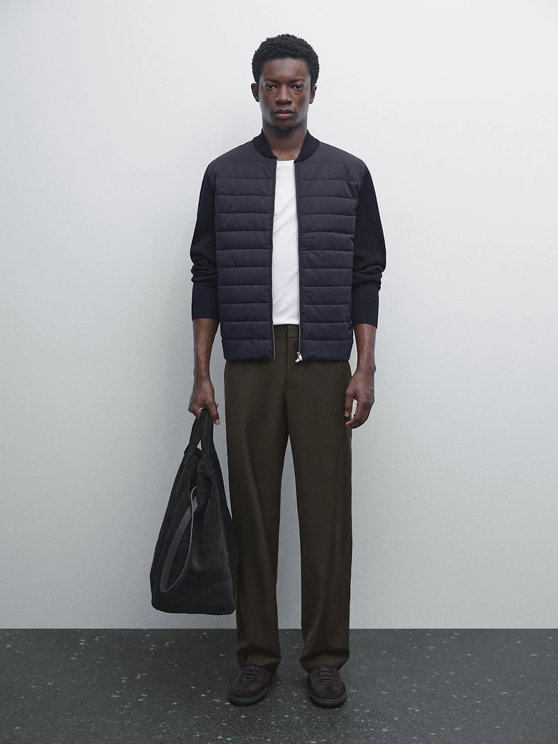 Veste bomber matelassée