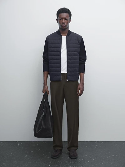 Veste bomber matelassée