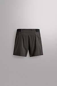 COLOR BLOCK RUNNING SHORTS