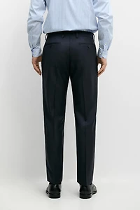 Pantalon de costume 100 % laine