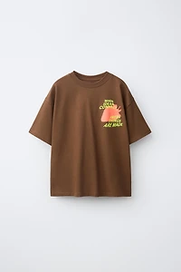 STRAWBERRY PRINT T-SHIRT
