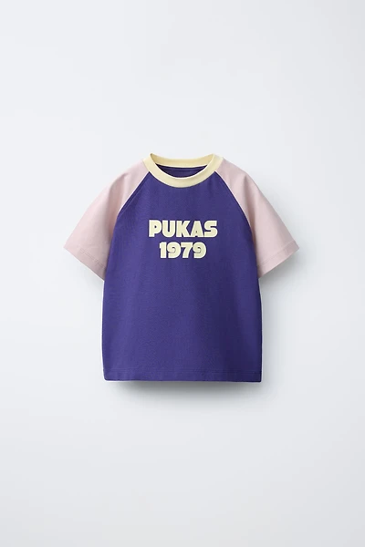 T-SHIRT MANCHES RAGLAN PUKAS SURF