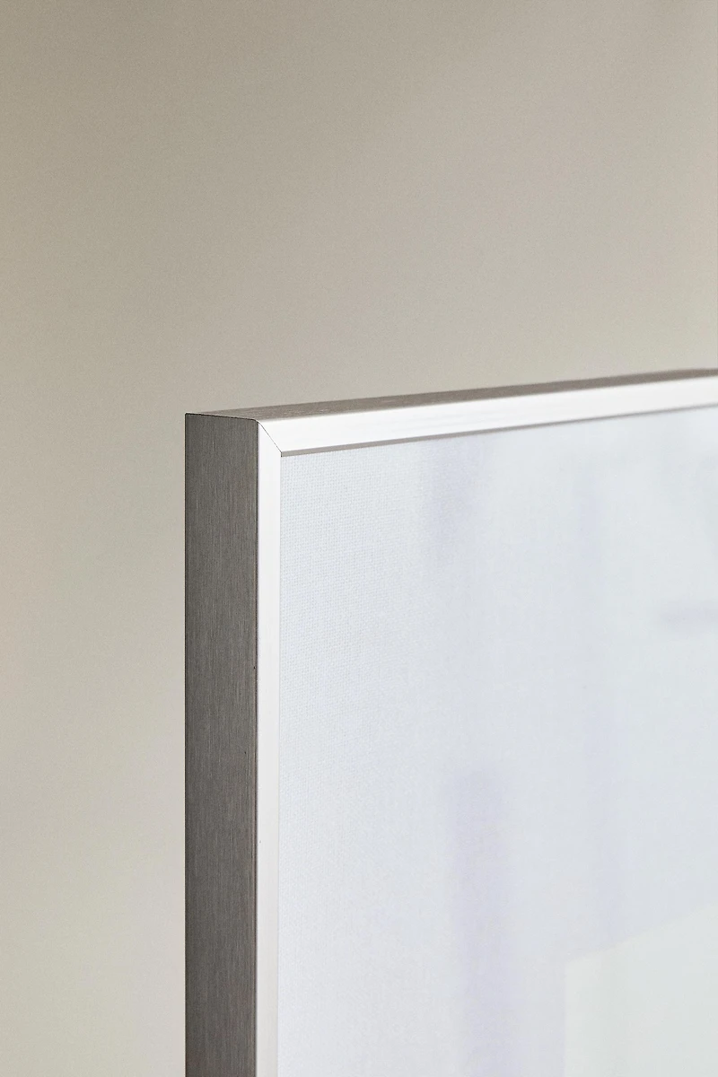 SILVER METAL EDGE PHOTO FRAME