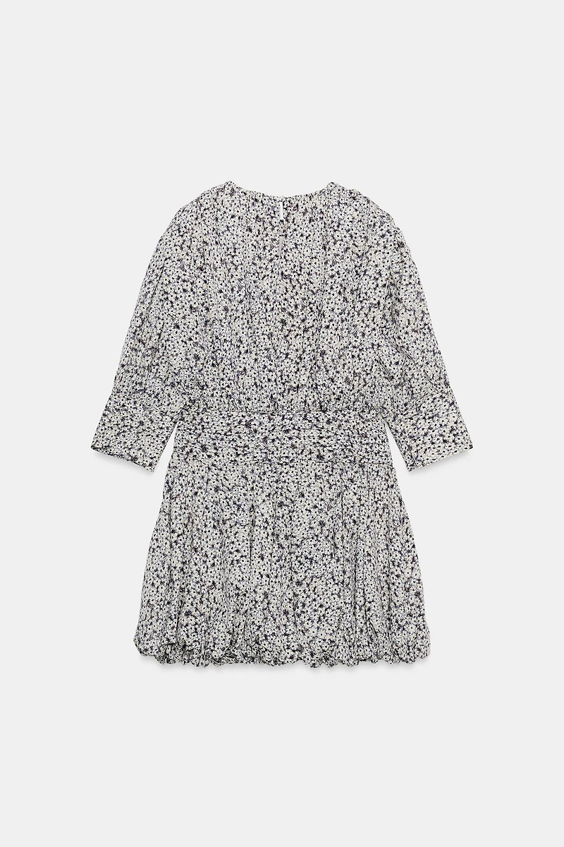 ZW COLLECTION PRINTED MINI DRESS