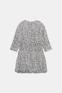 ZW COLLECTION PRINTED MINI DRESS