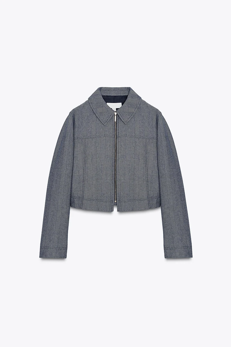 BLAZER FERMETURE ÉCLAIR