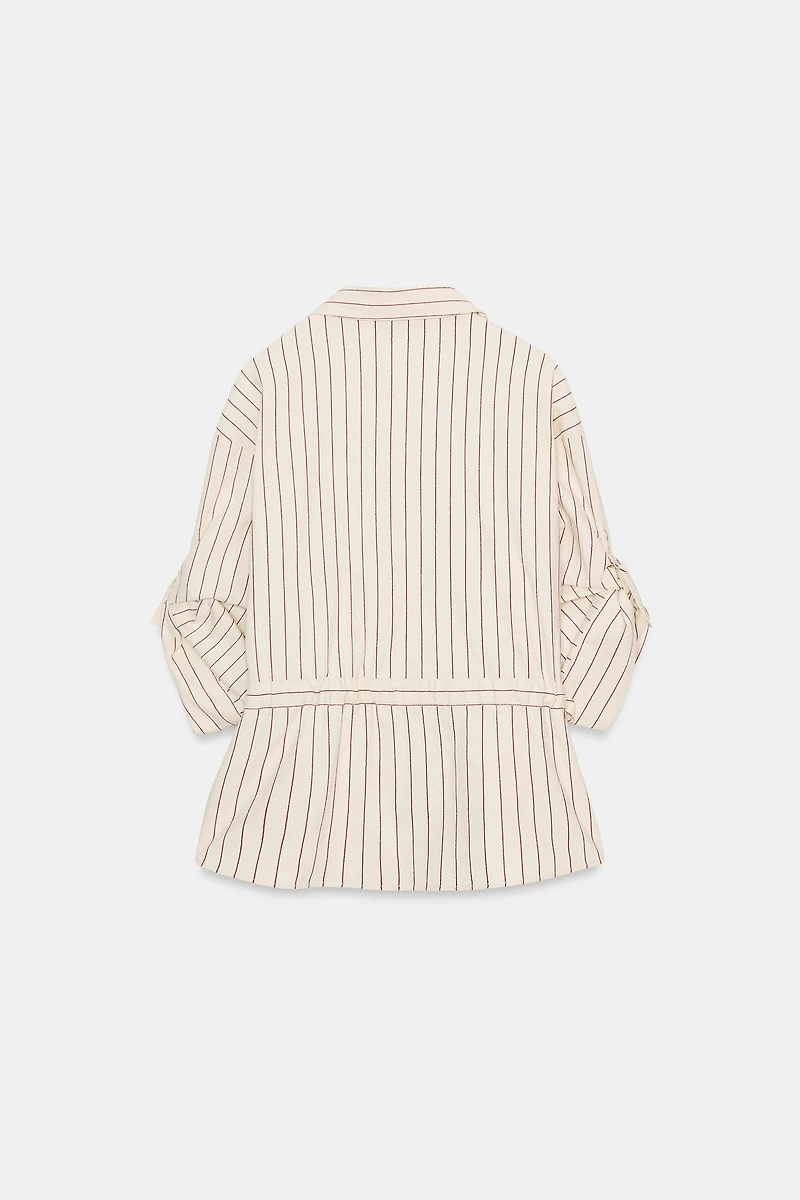 STRIPED SAFARI SHIRT