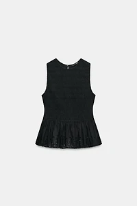 SMOCKED TOP
