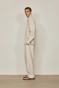 100% linen suit blazer with pocket details - LIMITED EDITION