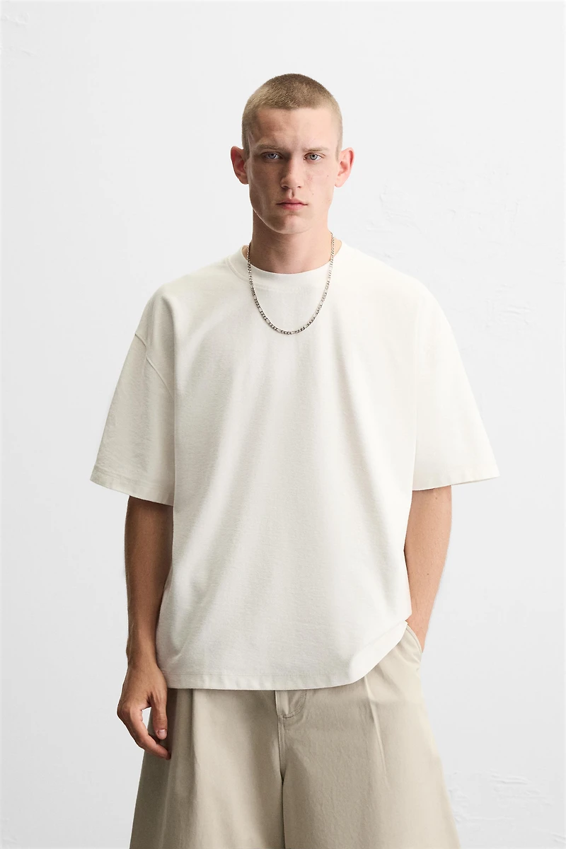 HEAVY WEIGHT TEXTURED T-SHIRT