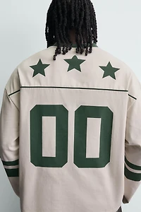 AMERICAN FOOTBALL PRINT T-SHIRT