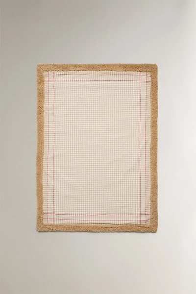REVERSIBLE CHECKED PET BLANKET