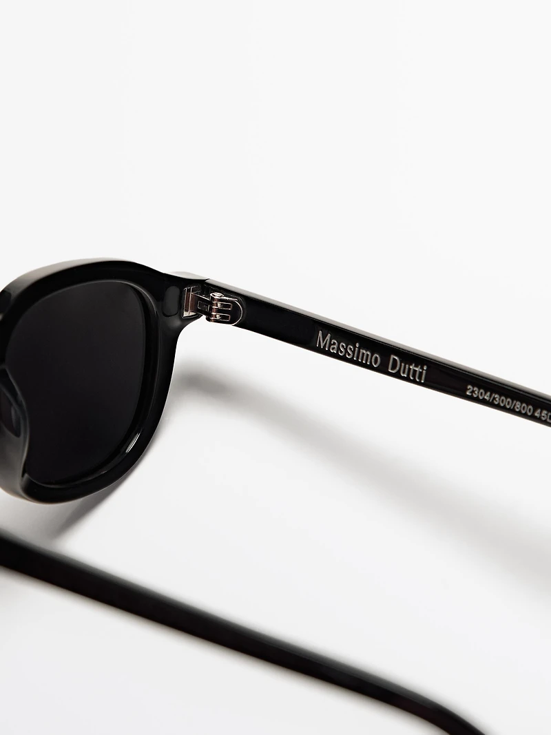 Lunettes de soleil rondes