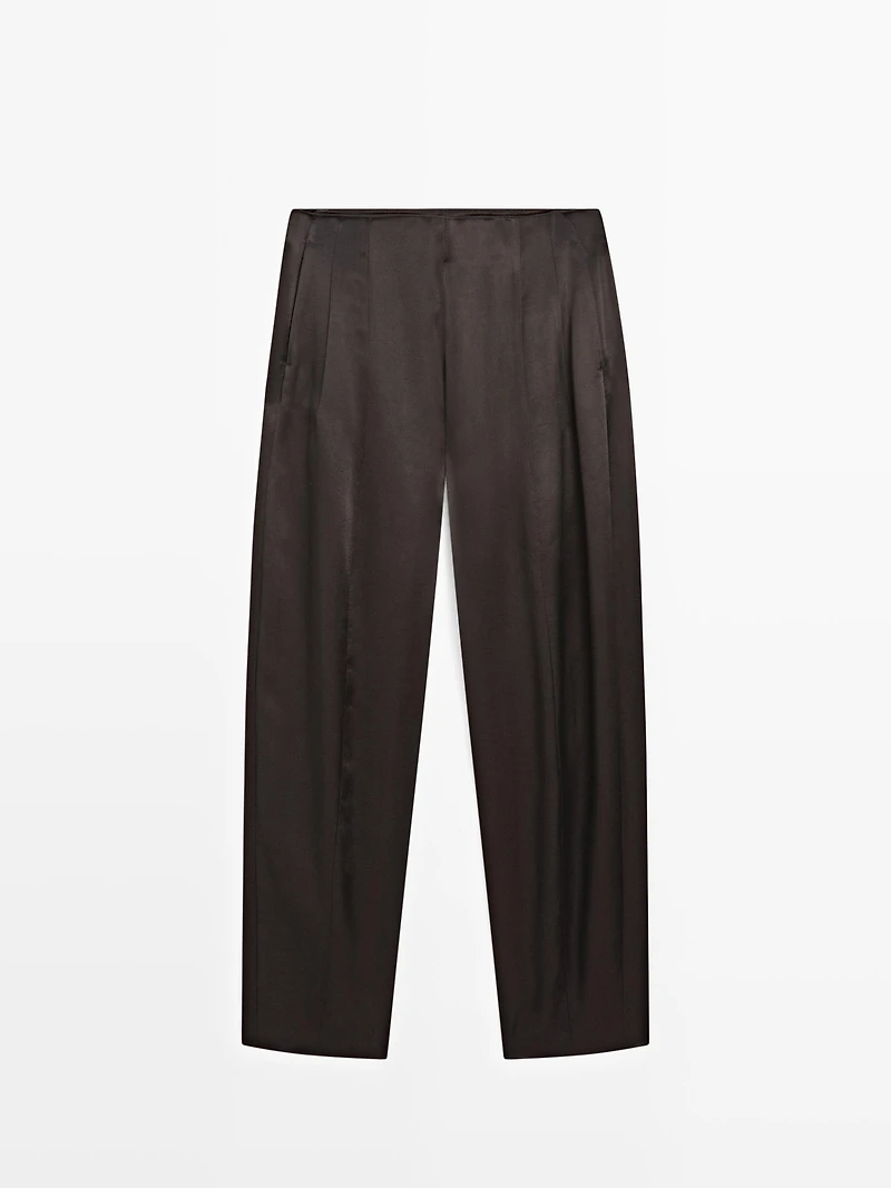 Pantalon satiné balloon - LIMITED