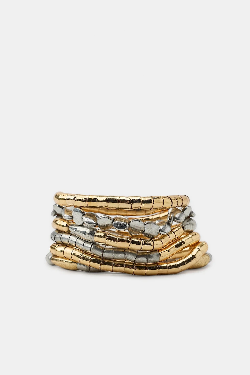 PACK OF COMBINED ELASTIC BRACELETS