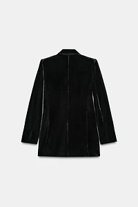 BLAZER EN VELOURS ZW COLLECTION LIMITED EDITION