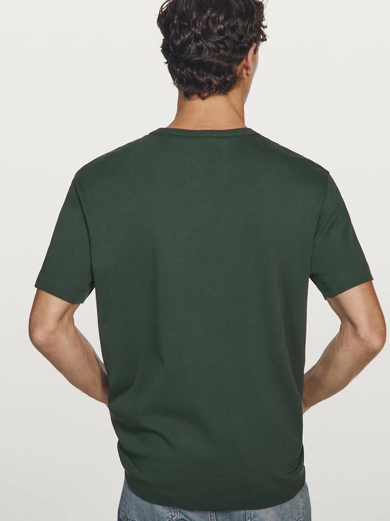 100% cotton short-sleeve T-shirt