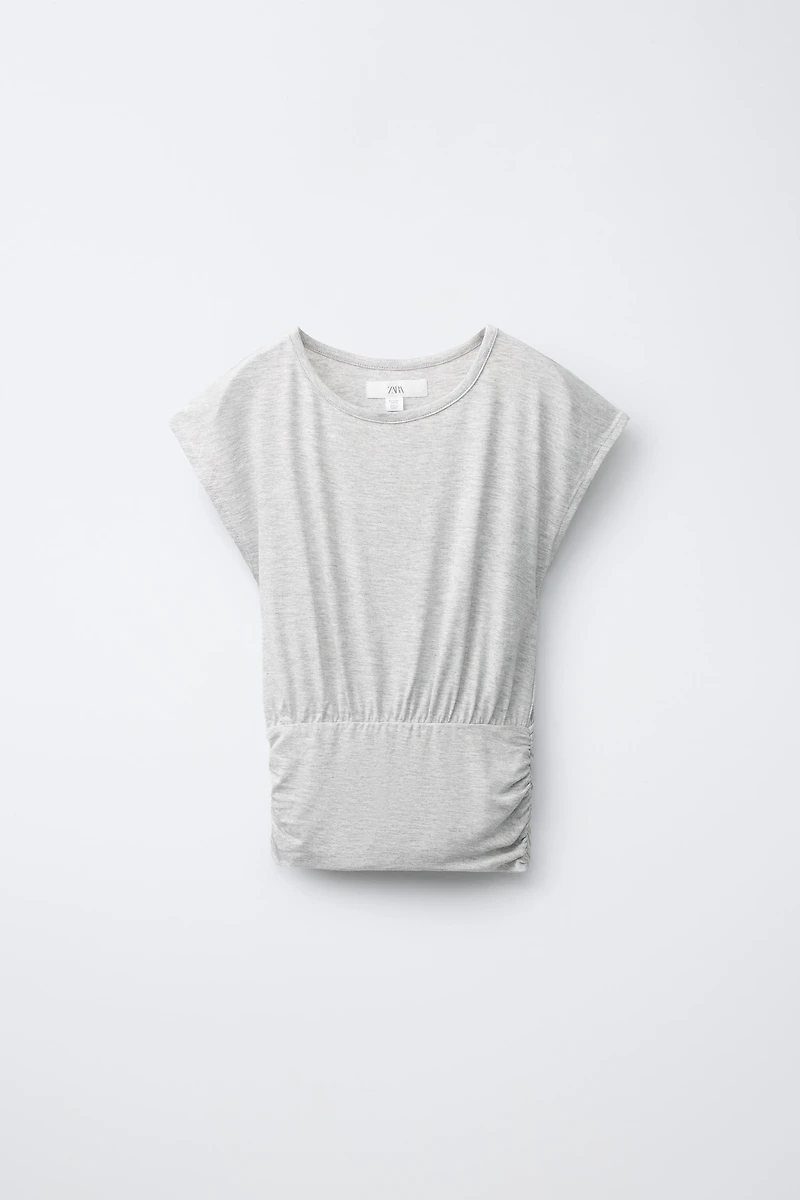 FLOWY SASH T-SHIRT