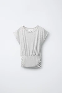 FLOWY SASH T-SHIRT