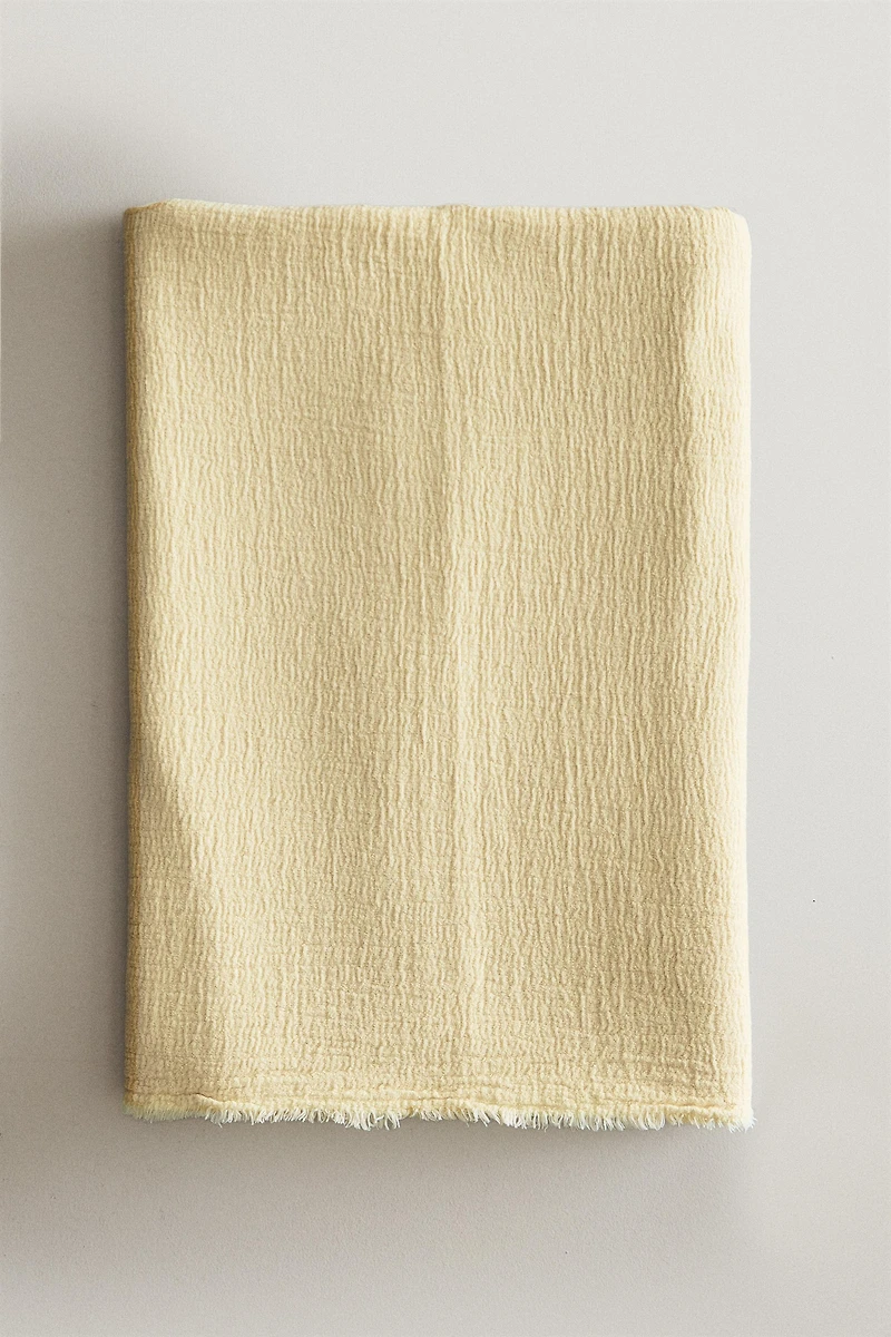 COUVERTURE COTON FRANGES