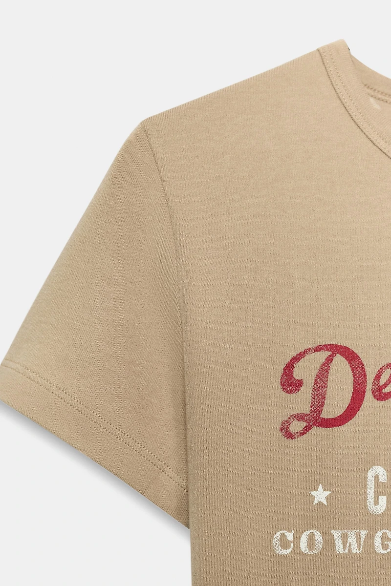 SHORT SLEEVE T-SHIRT WITH TEXT