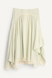 LIMITED EDITION RUFFLED LACE SKIRT