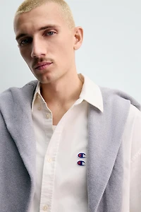 CHEMISE OXFORD À PIÈCES CHAMPION ® X ZARA