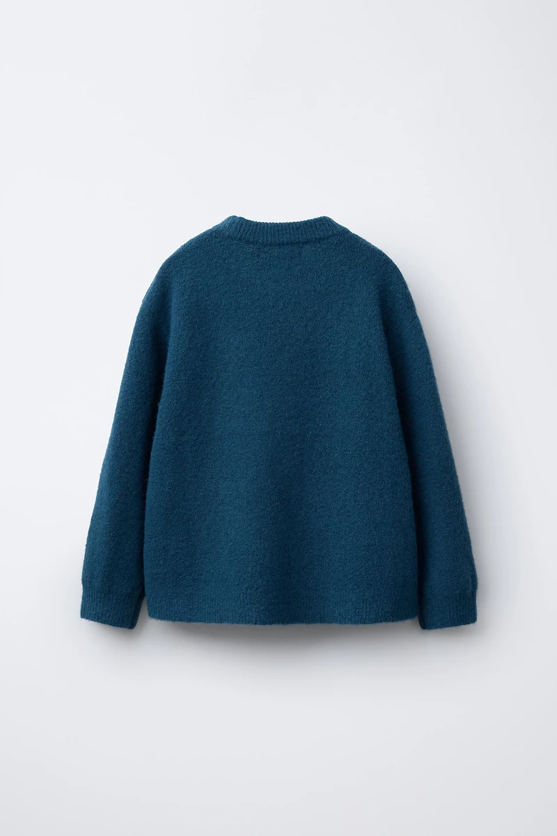 PULL EN MAILLE DOUCE LAINE