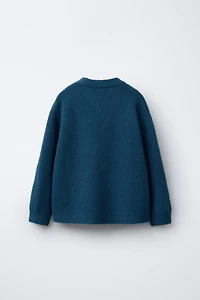 PULL EN MAILLE DOUCE LAINE